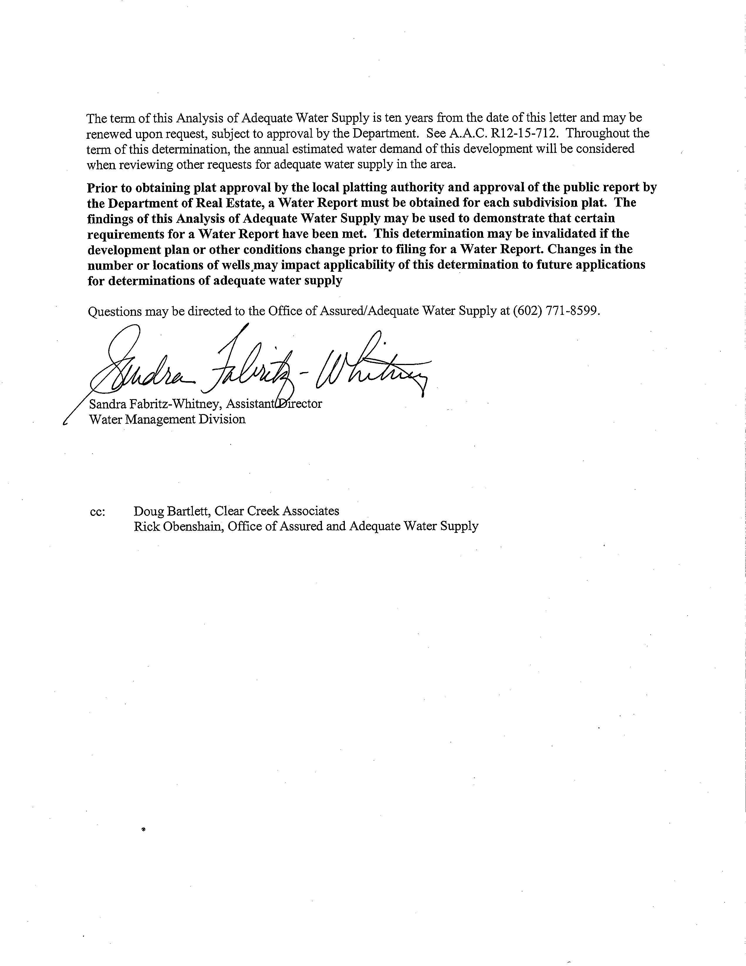 Water Documents